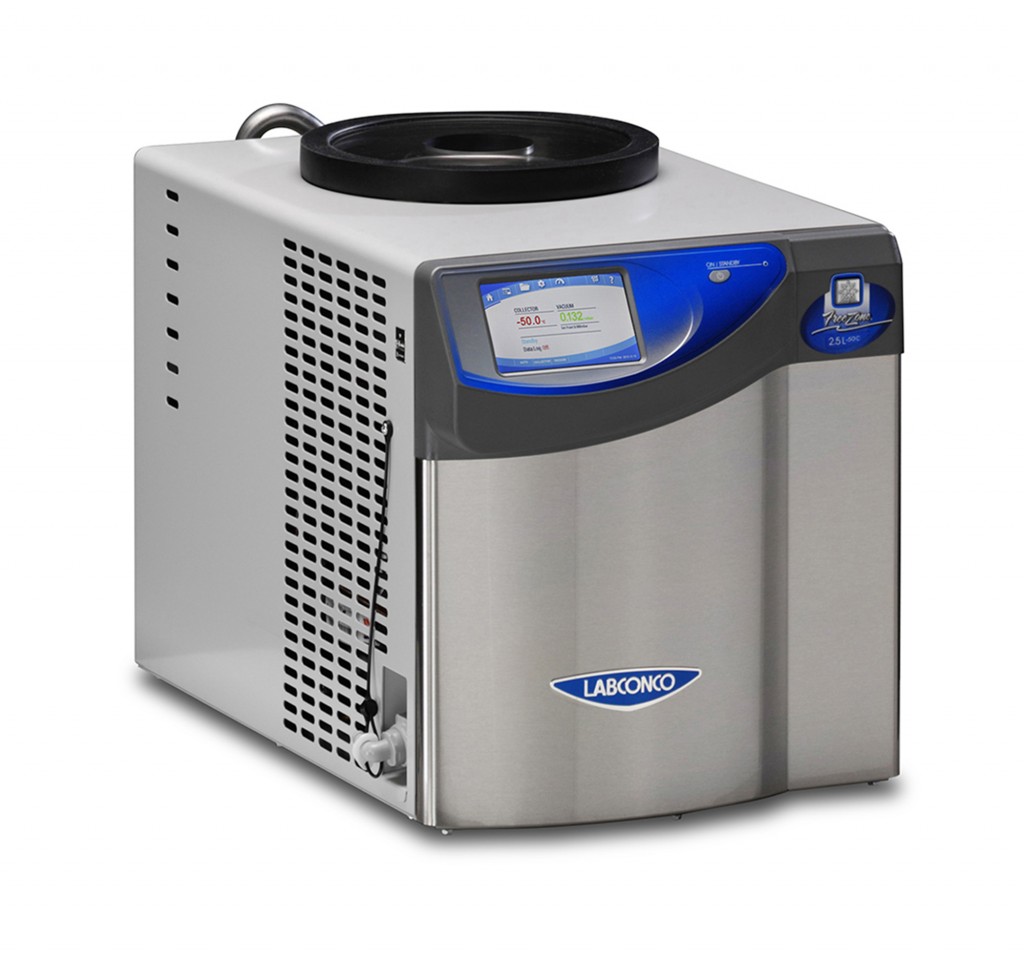 700201010 FreeZone 2.5 Liter -50C Benchtop Freeze Dryer