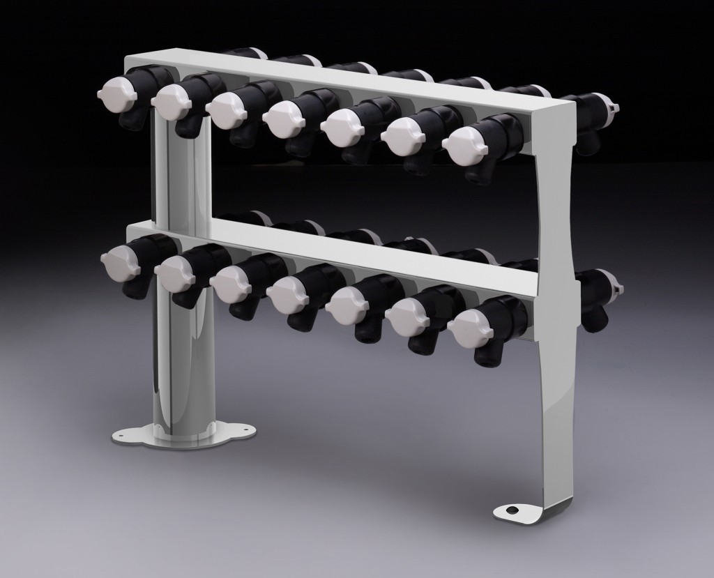 28-Port Two-Tier Manifold