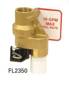 FL2350 Fleck 2350 Commercial Safety Valve Less Float